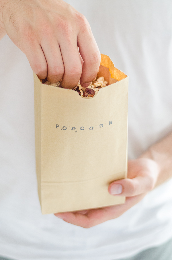 Bacon Popcorn - der perfekte TV Snack - lecker, einfach, salzig